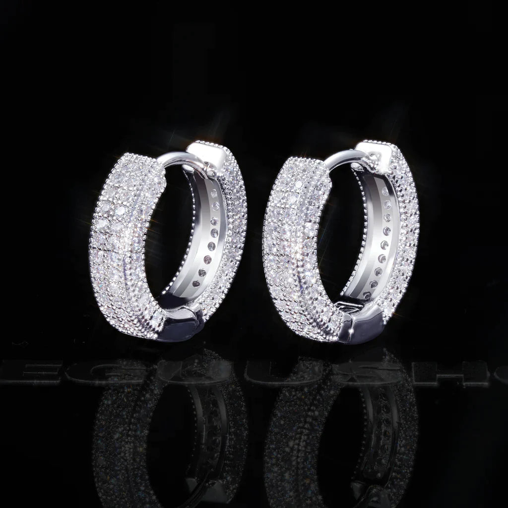 Hip Hop CZ Earring