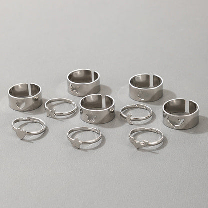 Entire Matching Promise Ring Set
